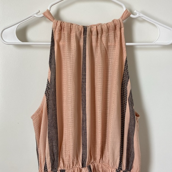 Cloth & Stone Womens Woven Striped Halter Maxi Dress Size XS - Picture 3 of 8